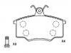 剎車(chē)片 Brake Pad Set:431 698 151 E