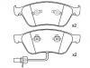 剎車片 Brake Pad Set:4E0 698 151